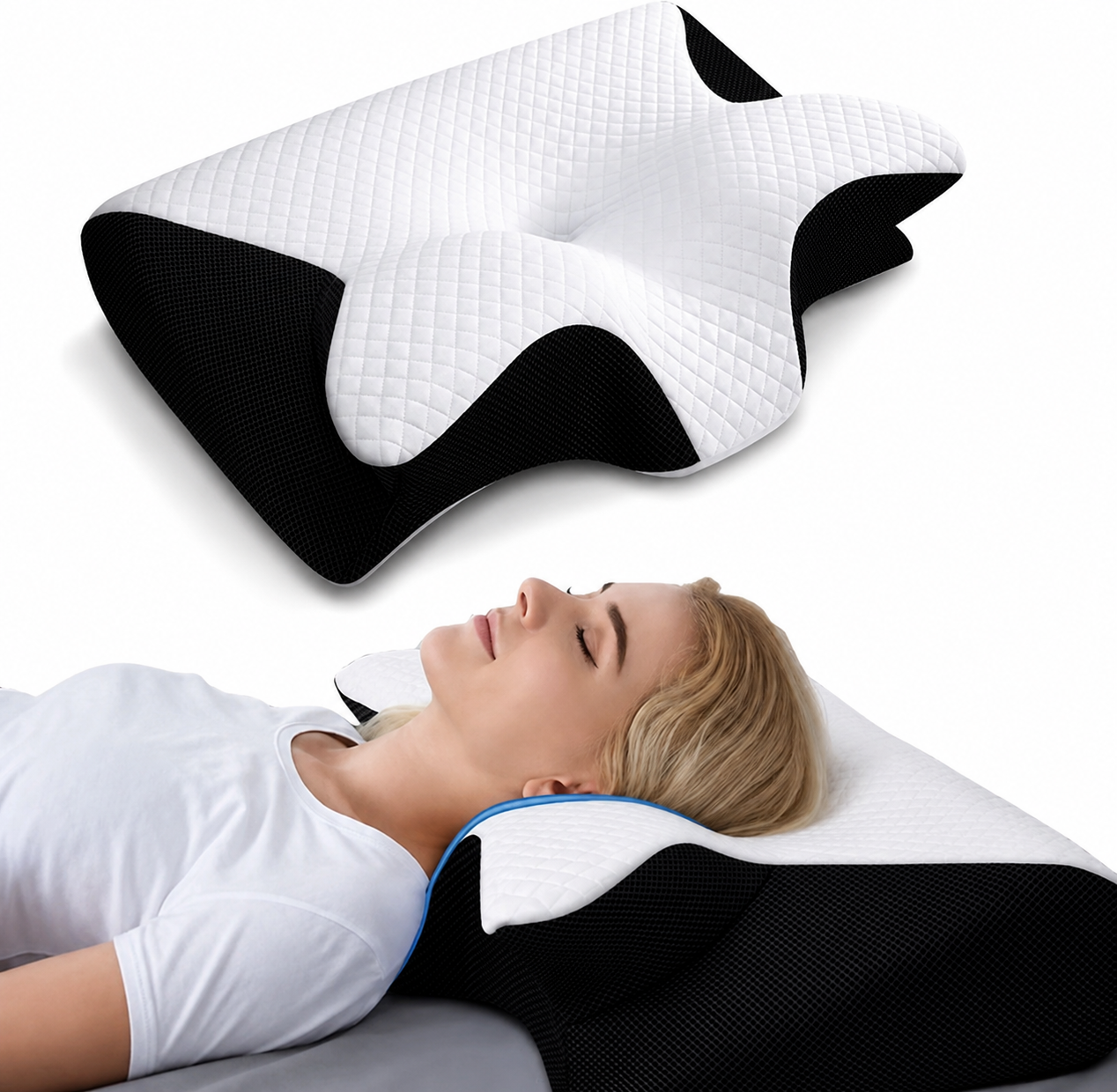 Almohada cervical ergonómica Pro