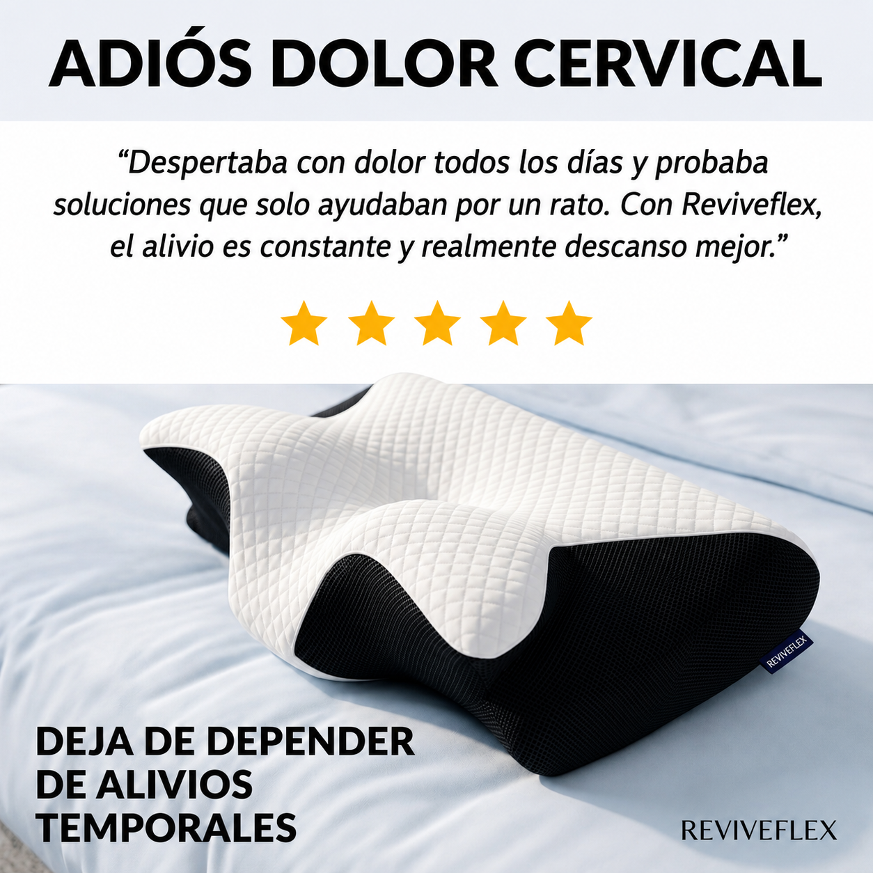 Almohada cervical ergonómica Pro