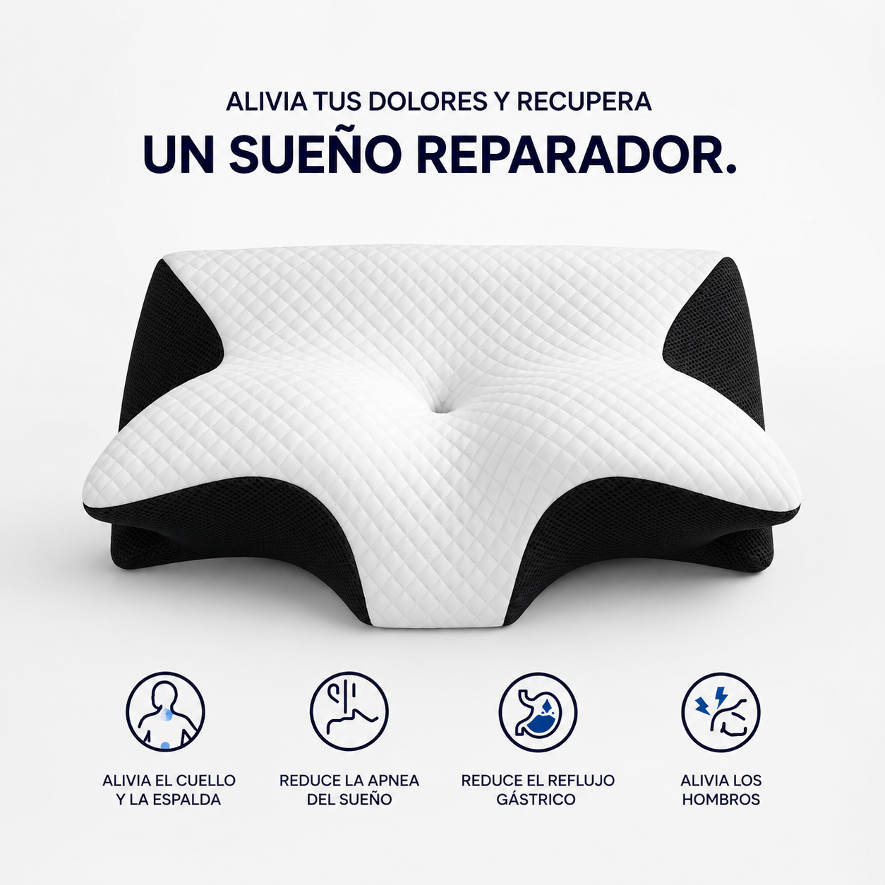 Almohada cervical ergonómica Pro